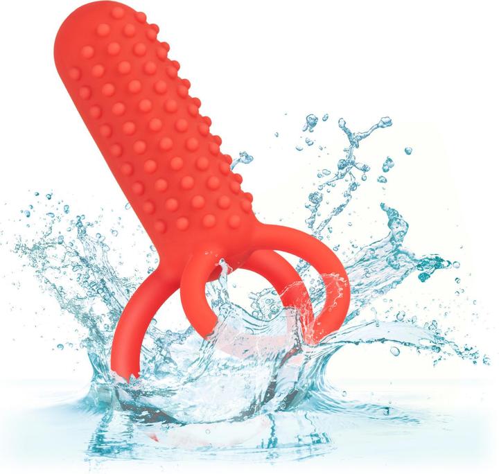 Produktbild CalExotics Silicone Rechargeable Vertical Dual Enhancer (10.16 cm)
