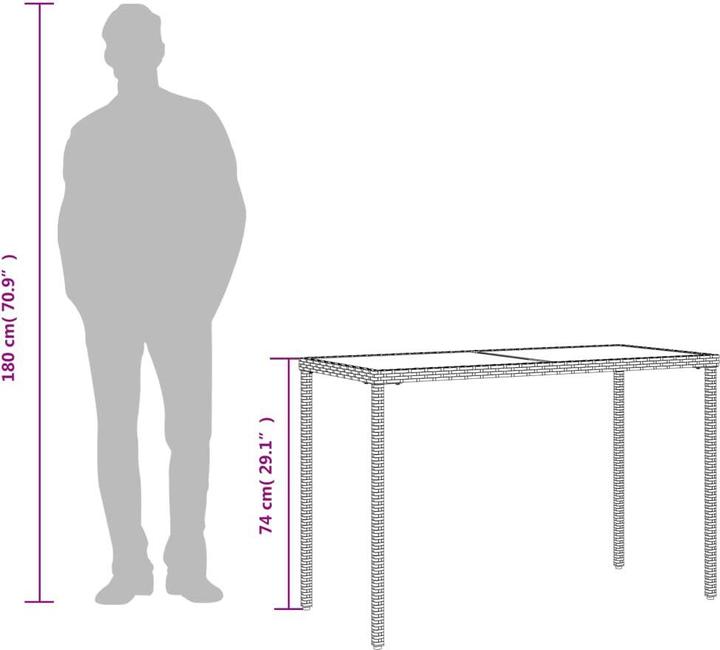 Image du produit vidaXL Gartentisch