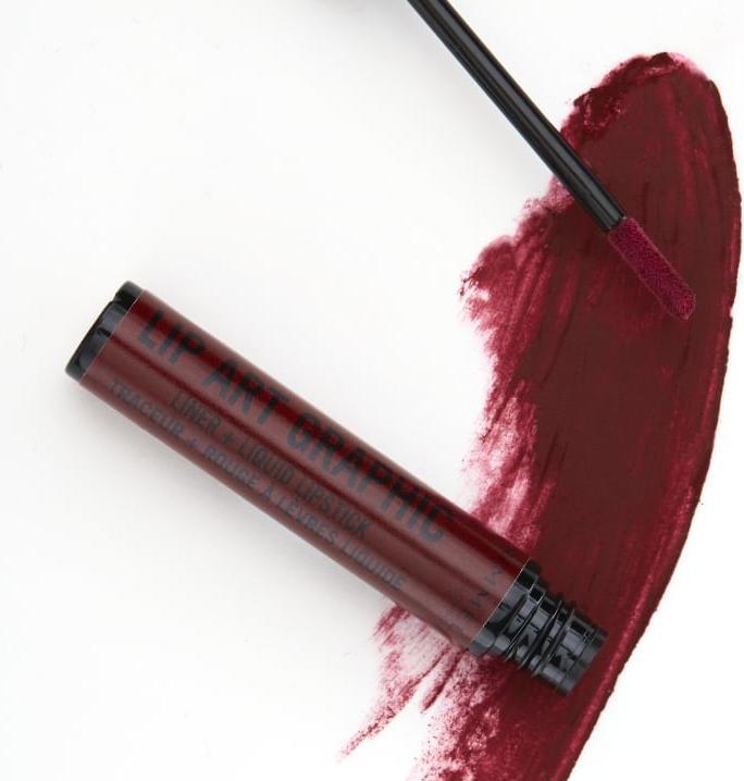Actual product image Rimmel London Lip Art Graphic liner&liquid lipstick #810-be free (810 Be Free)