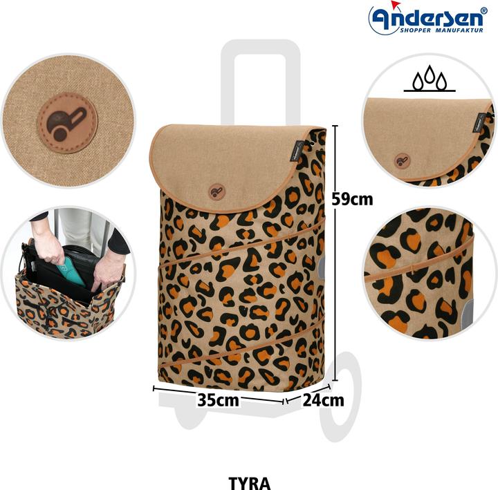 Actual product image Andersen Unus Shopper Fun Tyra