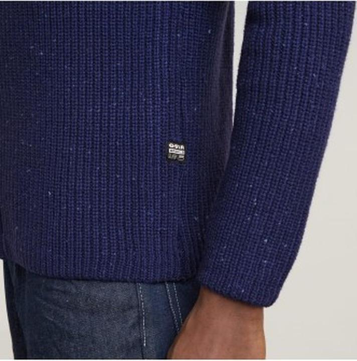 Produktbild G-Star Doppelkragen-Reissverschluss-Strickjacke (XL)