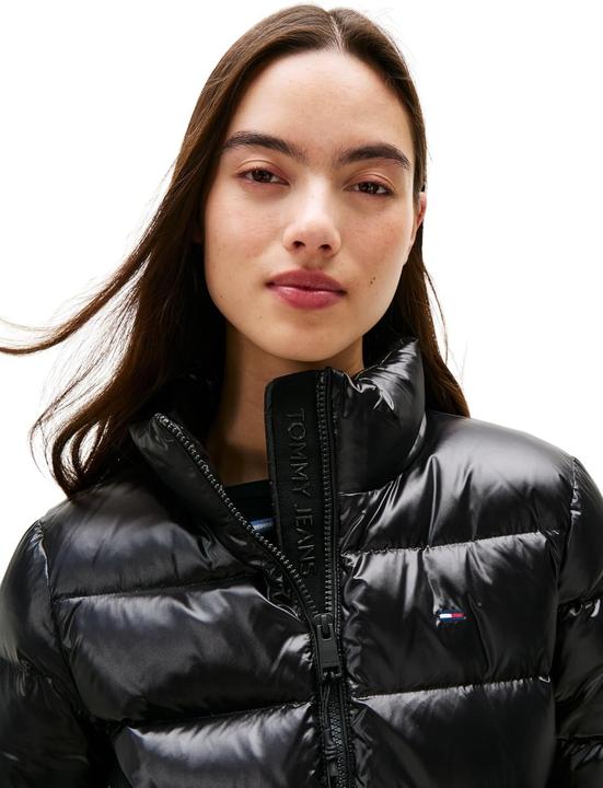 Actual product image Tommy Jeans Slim Zip Print Down Jacket (L)