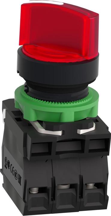 Produktbild Schneider Electric Ill Selector switch 2P Red 1NO/1NC 24V