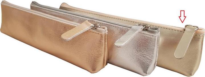 Produktbild ASL Schlamperetui Laminato Leder Platin