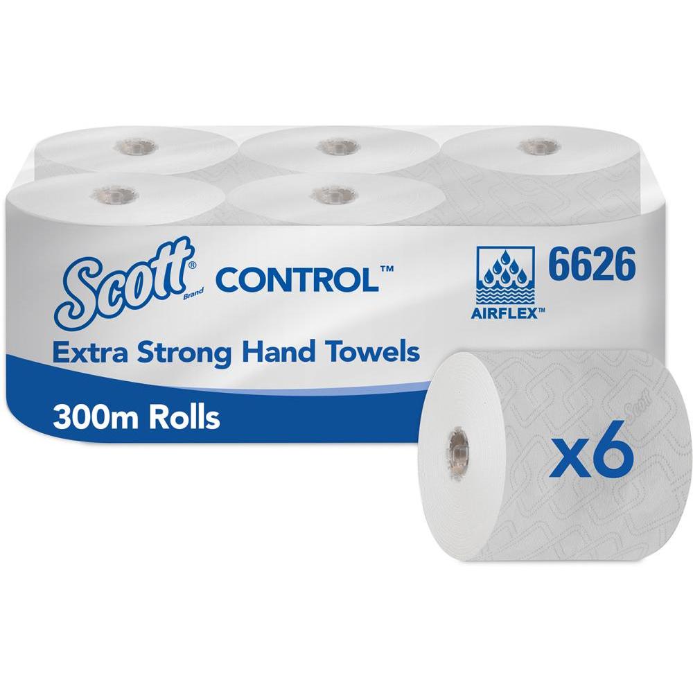 Scott Sports  Handtuchrolle Control&trade, Haushaltspapier, Weiss