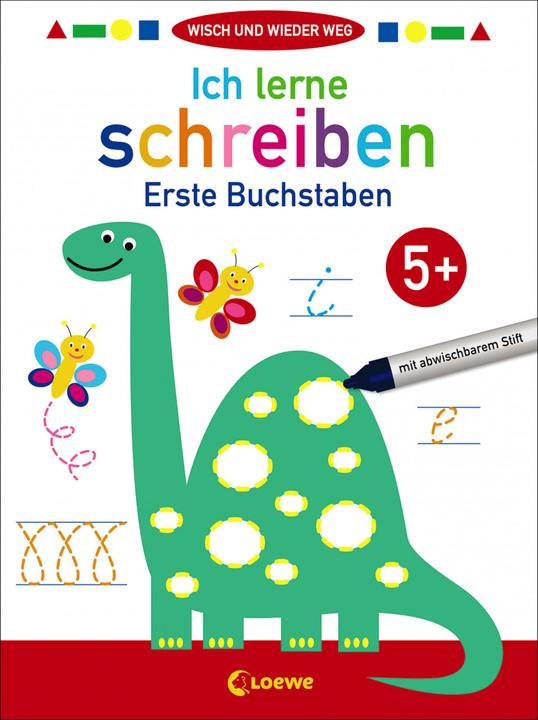 Produktbild Wisch und wieder weg - Ich lerne schreiben 5+ (Deutsch, Loewe Lernen und Rätseln, Joshua Schulz, 2018)