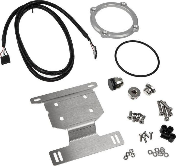 Actual product image Aqua Computer Pump adapter for D5 pumps for aqualis with level measu