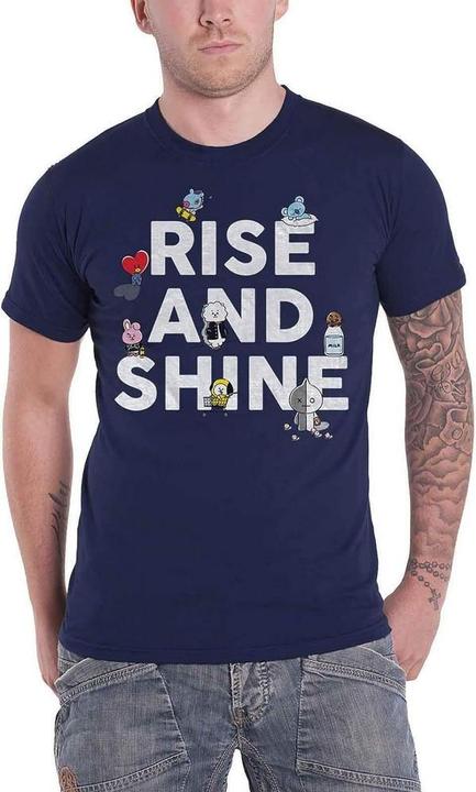 Produktbild BT21 Adult Rise And Shine TShirt aus Baumwolle (L)