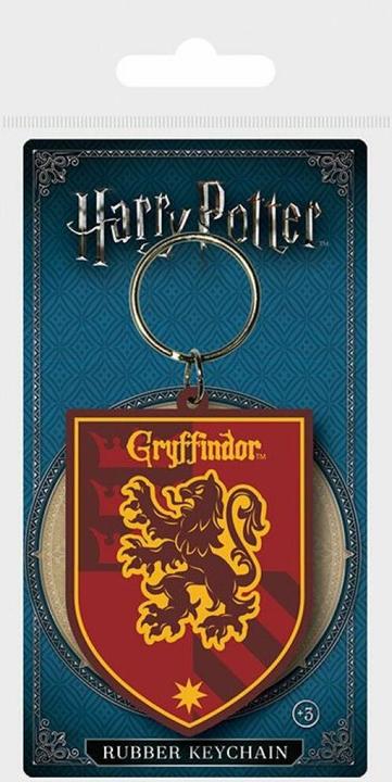 Actual product image Pyramid Harry Potter Rubber Keyring Gryffindor 6 cm