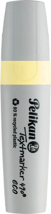 Actual product image Pelikan Highlighter 490 eco in FS pastel yellow (1x)