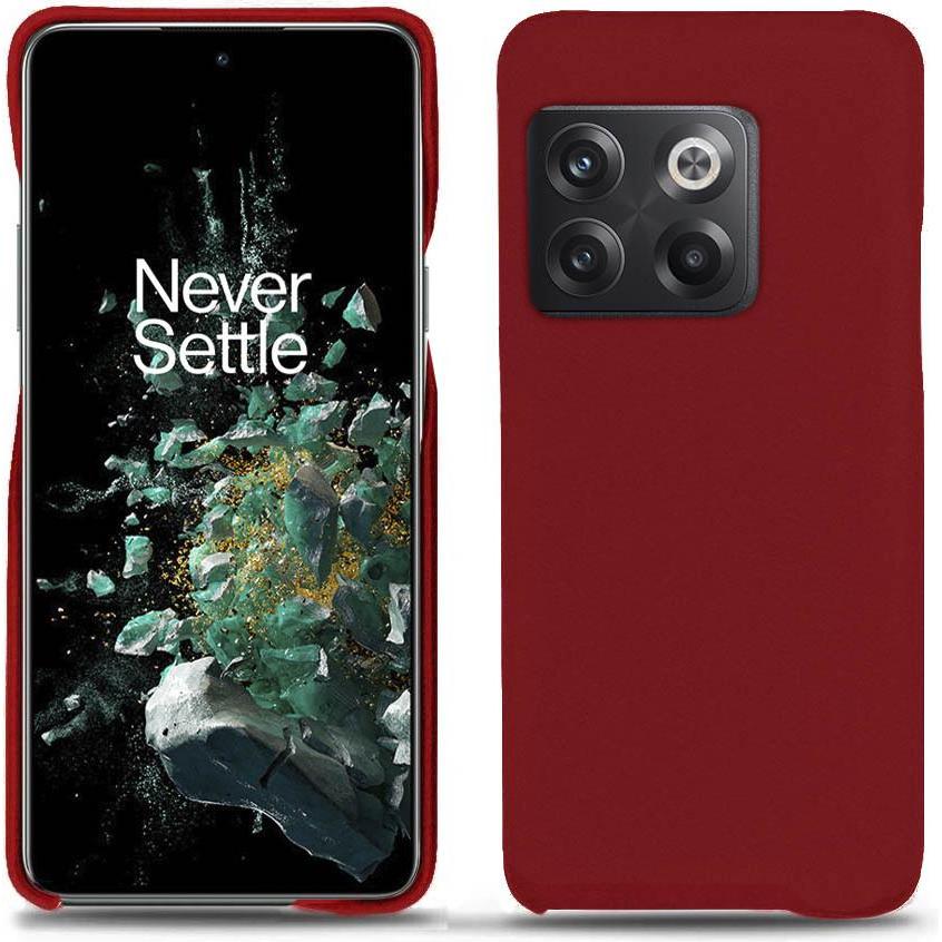Noreve Lederschutzhülle (OnePlus 10T), Smartphone Hülle, Rot