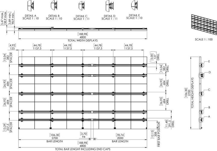 Image du produit Vogels INT 8224 DVLED LG LSBB SERIES