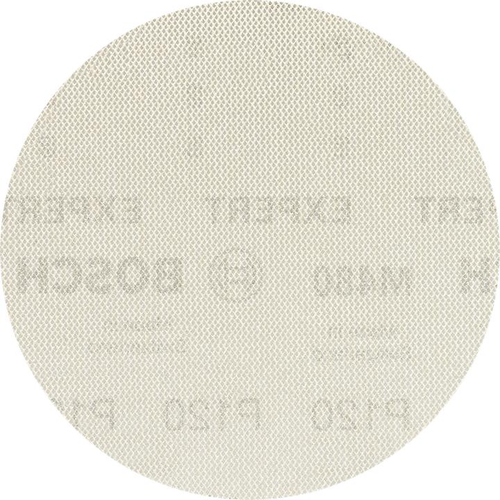 Image du produit Bosch Professional Zubehör EXPERT M480 Filet de ponçage pour ponceuse excentrique, 125 mm, G 120, 50 pièces (120)
