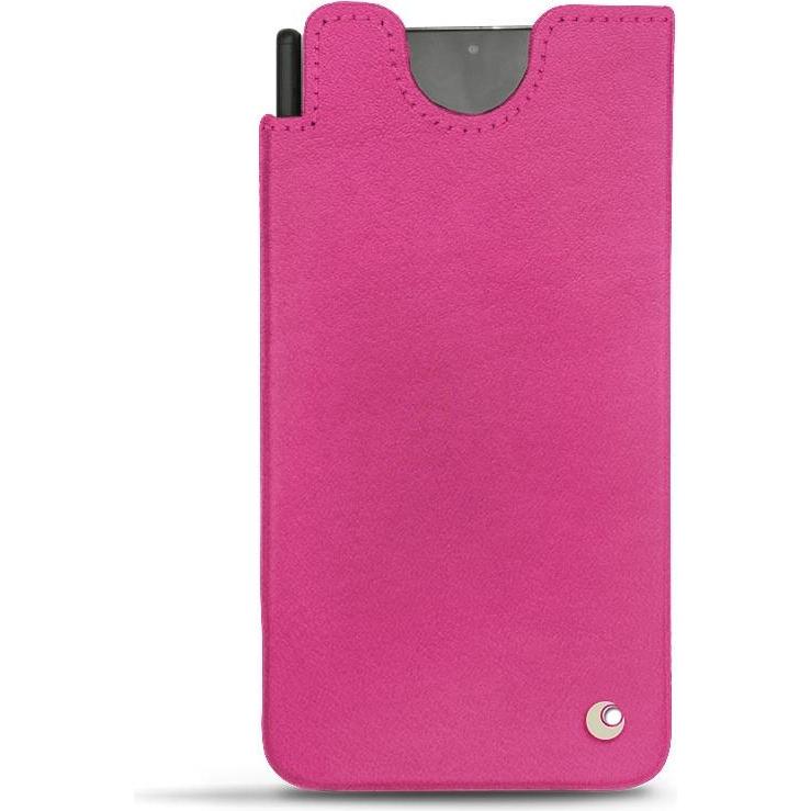 Noreve Lederschutzhülle (Samsung Galaxy S21 Ultra), Smartphone Hülle, Rosa