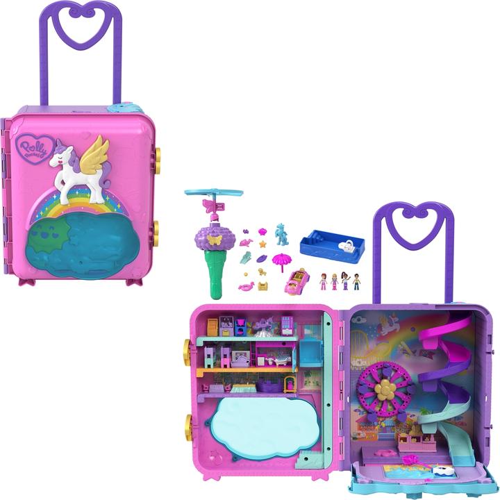 Productafbeelding Polly Pocket Vakantie in een rolkoffer speelset