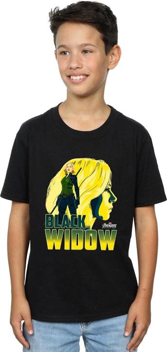 Produktbild Avengers Infinity War Black Widow Character TShirt Jungen (128)
