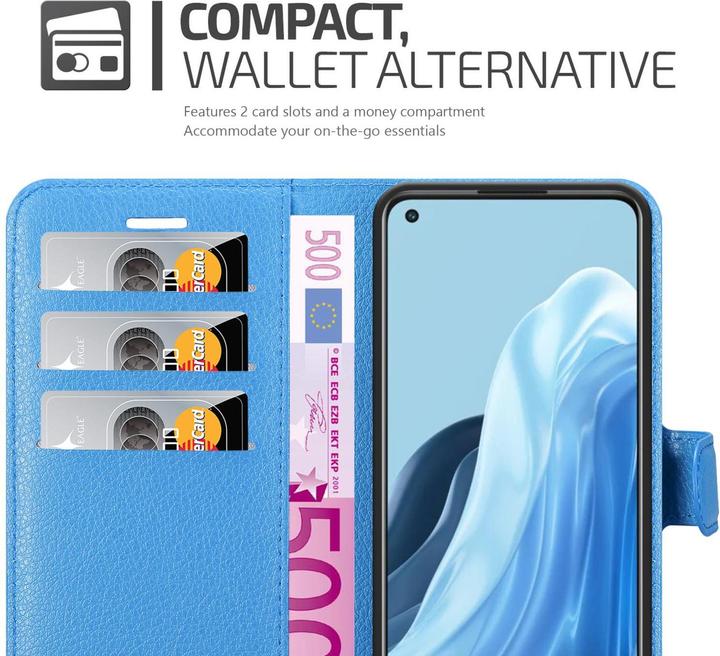 Produktbild Cadorabo Book Stand Hülle für Oppo FIND X5 LITE / Reno7 5G (Oppo Find X5 Lite, OPPO Reno7 Z 5G)