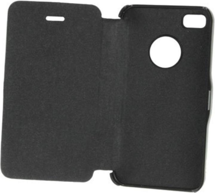 Produktbild König Design Schutzhülle Quer Case für Handy Apple iPhone 4 & 4S Schwarz (Apple iPhone 4, Apple iPhone 4s)