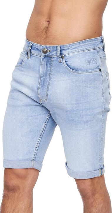 Produktbild Crosshatch Mens Tonwin Denim Embossed Shorts (34)