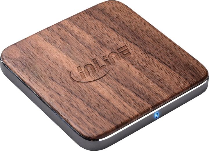 Image du produit InLine Chargement de bois Qi (10 W)