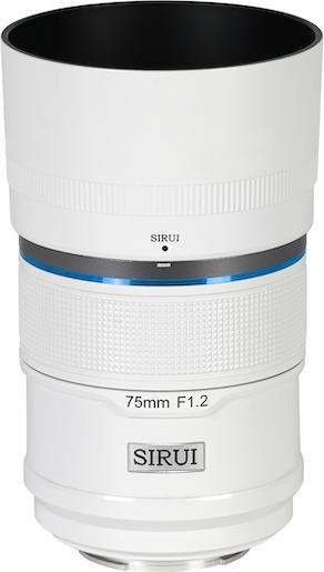 Image du produit Sirui Sniper AS-2S-ZW 16mm & 75mm F1.2 APS-C/S35 Auto-Focus Lens(Z Mount,White) (Éclairage annulaire)
