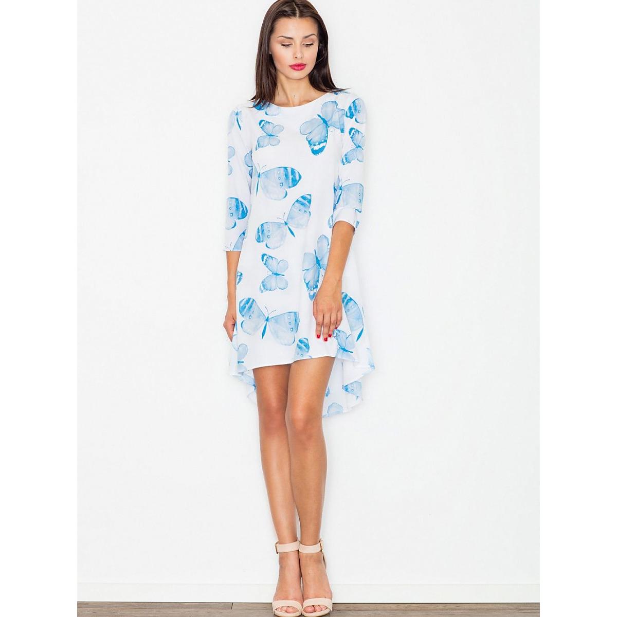 Figl, Damen, Kleider, Alltagskleid, Weiss, (XL)