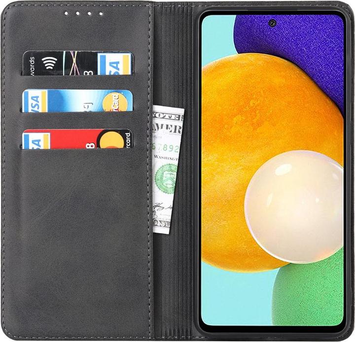 Produktbild Cover-Discount Galaxy A53 5G - Stand Flip Case Hülle schwarz (Samsung Galaxy A53 5G)