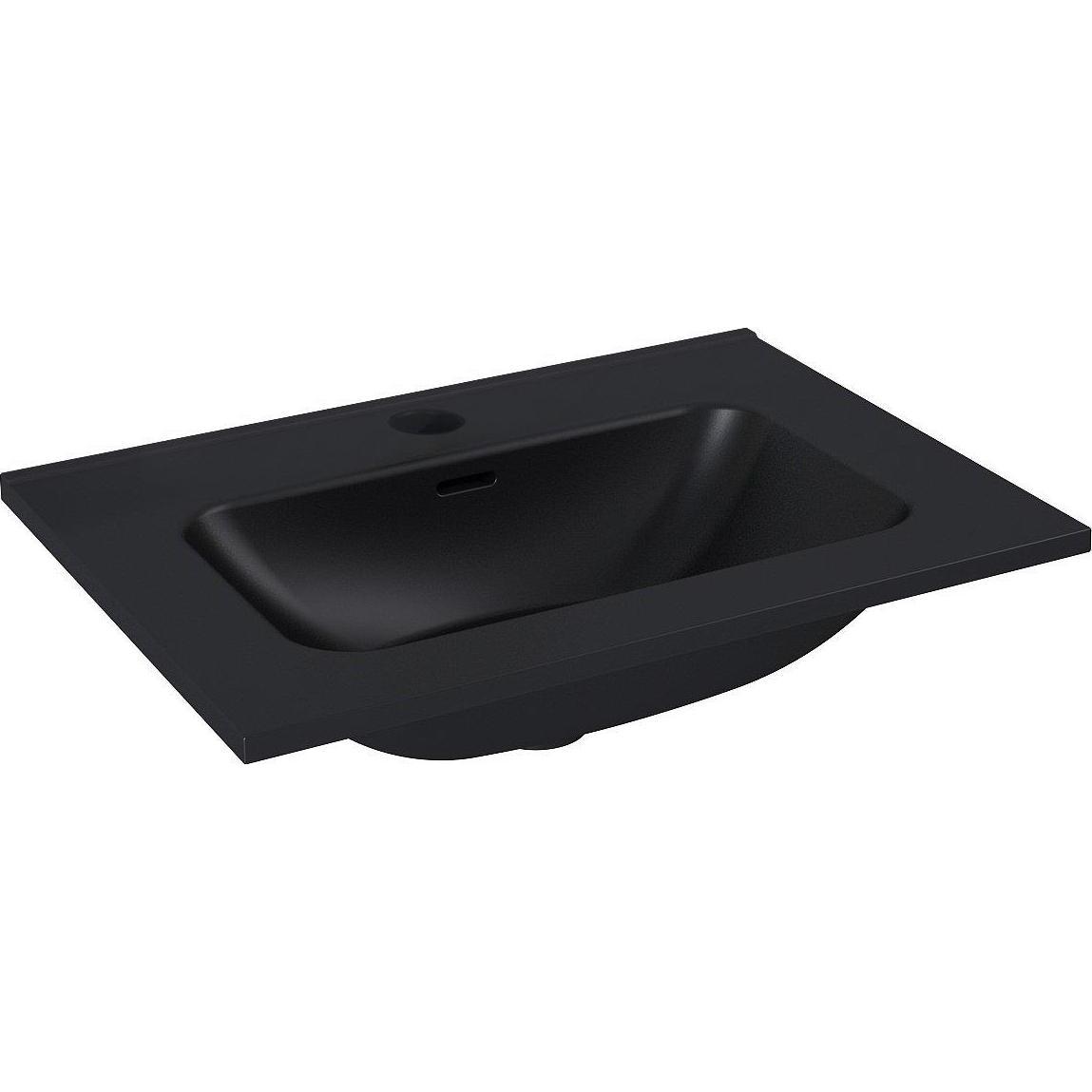 Elita, Badarmatur, Washbasin Skappa 60 Ceram Black Matt