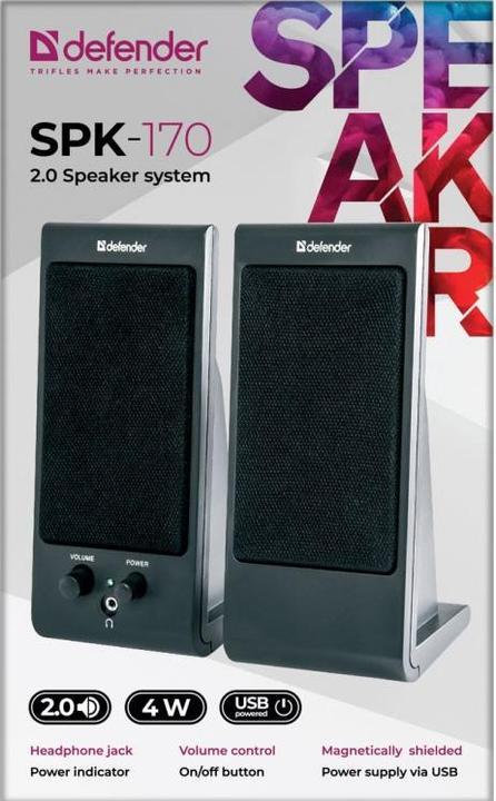 Image du produit Defender SPK-170 Enceintes d'ordinateur (65165)