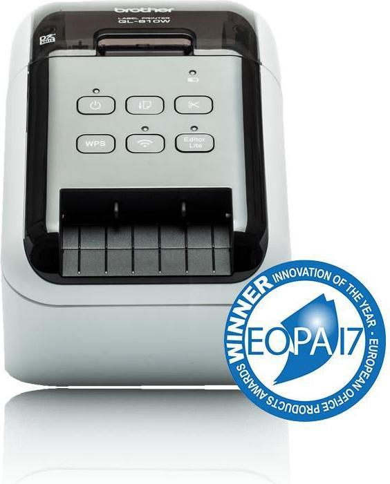 Actual product image Brother QL-810WC (300 dpi)