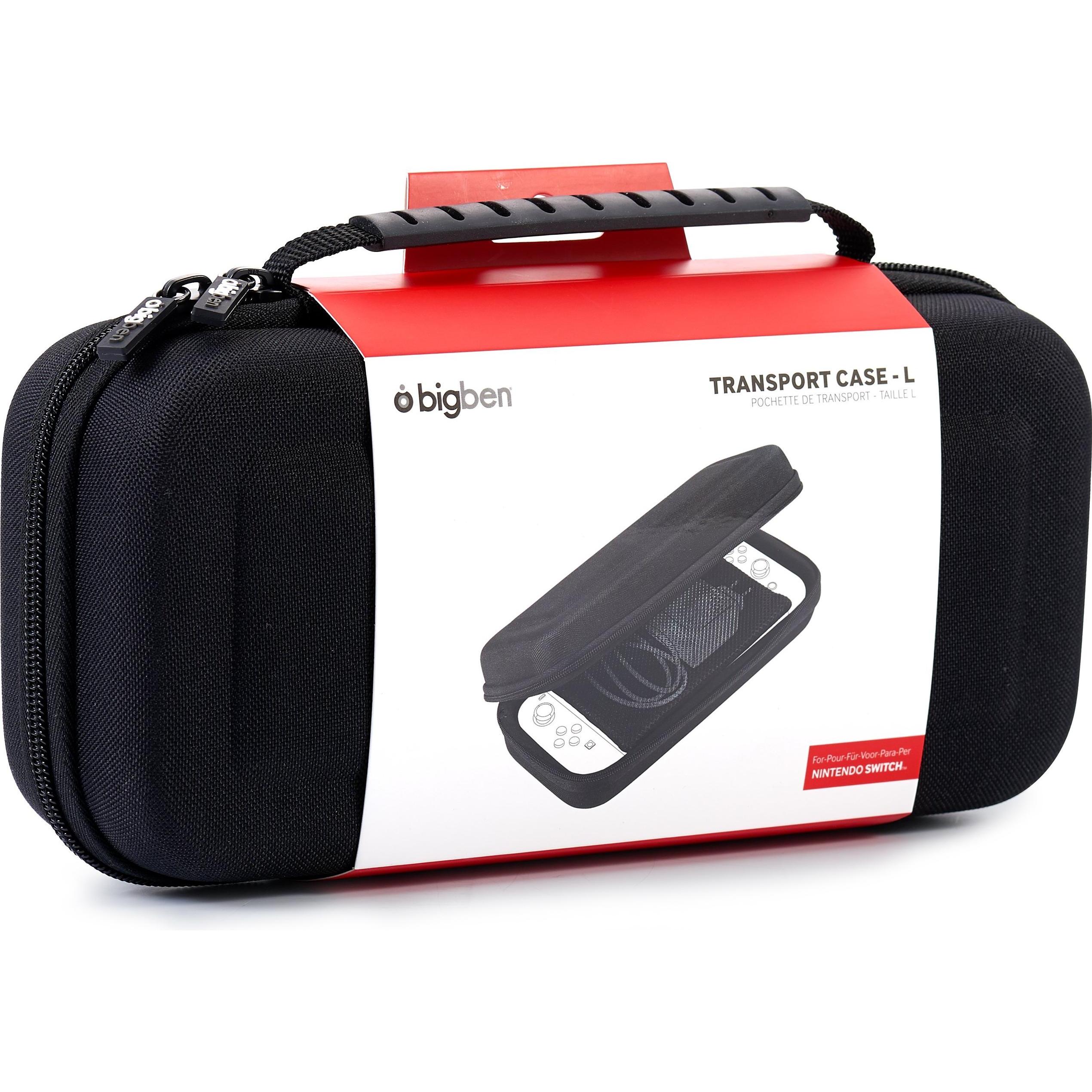 Bigben Transport Case-L (Switch), Weiteres Gaming Zubehör, Schwarz