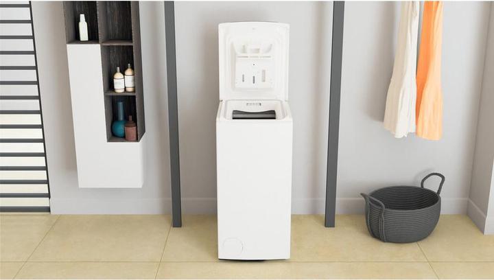 Produktbild Whirlpool TDLR 6240S DE Toplader-Waschmaschine 6 kg 1200 U/min C Weiss (6 kg, Oben)