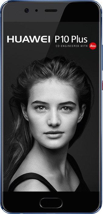 Produktbild Huawei P10 Plus (128 GB, Hyper Diamond-Cut Dazzling Blue, 5.50", Single SIM, 4G)