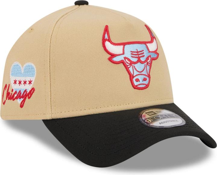 Produktbild New Era 9Forty A-Frame Snapback Cap - City Chicago Bulls