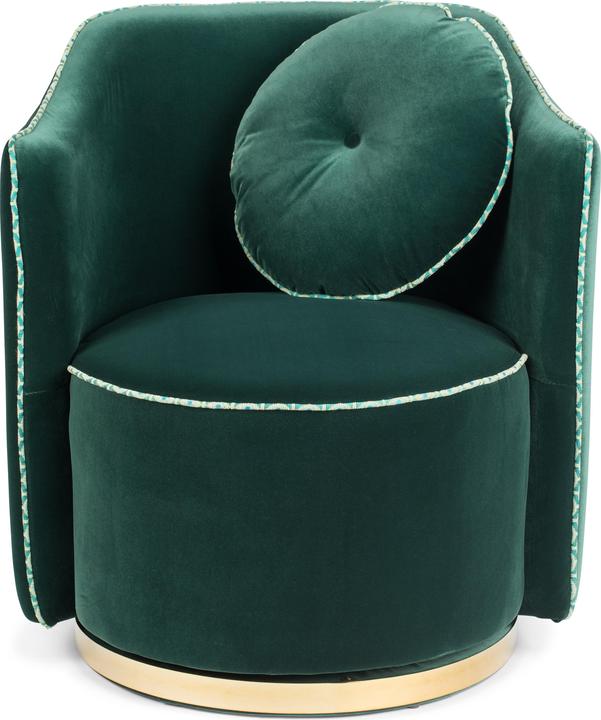 Bold Monkey Sassy Granny lounge chair dark green