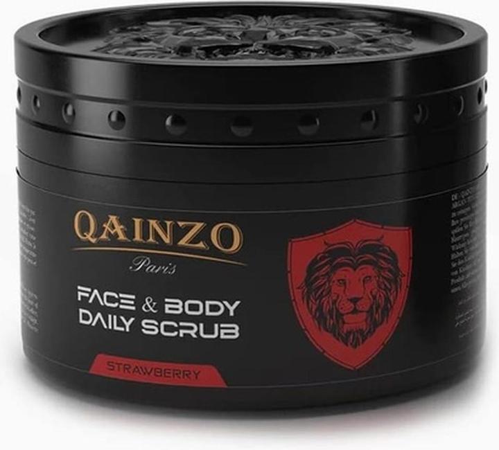 Qainzo Face & Body Daily Scrub Strawberry