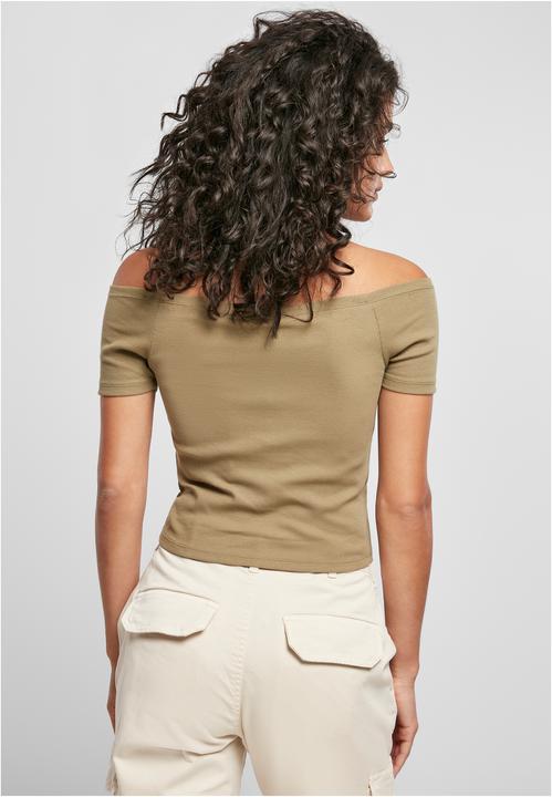Produktbild Urban Classics Ladies Off Shoulder Rib Tee (XXL)