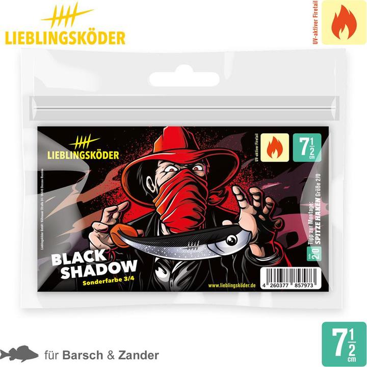Image du produit Lieblingsköder Ombre noire (15 cm)