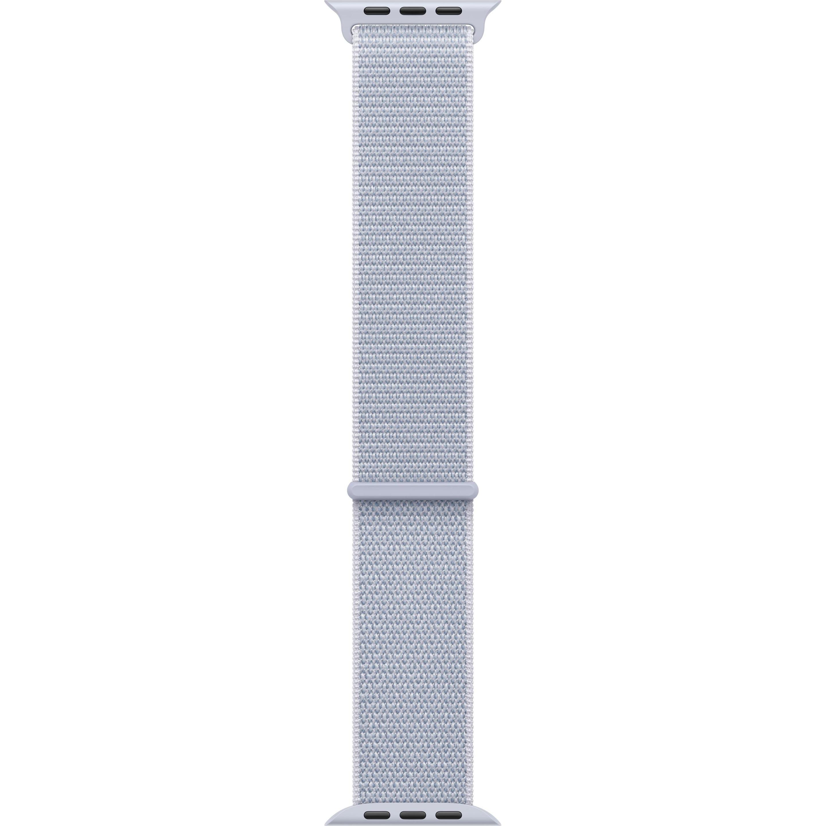 Apple Sport Loop (40 mm, Kunststoff, Apple Watch Series 10, Apple Watch SE 2024), Uhrenarmband, Blau