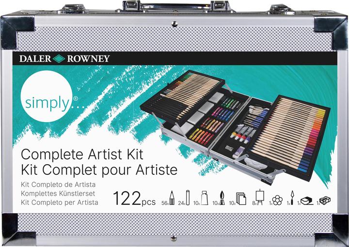 Produktbild Daler-Rowney Complete Artist Kit (Mehrfarbig, 122 x)