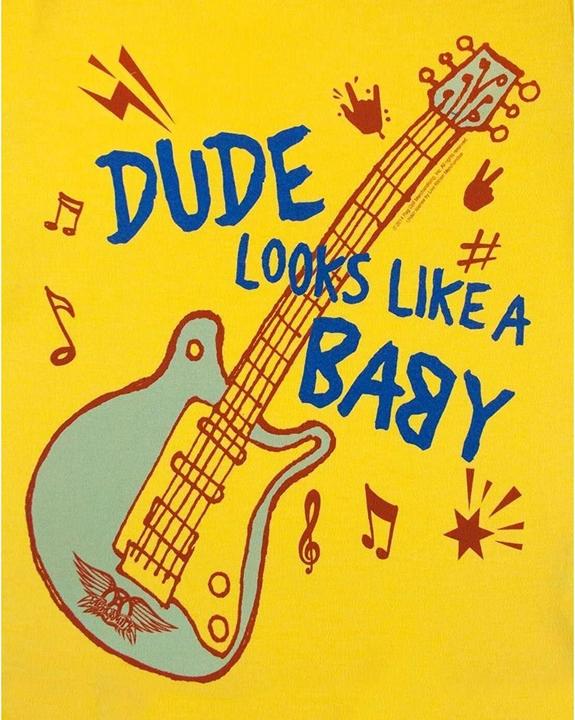 Actual product image Universal Textiles Dude Looks Like A Baby Tshirt (104)