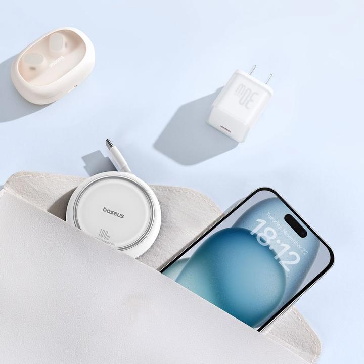 Actual product image Baseus Free2Draw Series USB-C to USB-C (1 m, USB 2.0, 100 W)