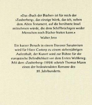 Produktbild Der Zauberberg (Deutsch, Thomas Mann, 2004)