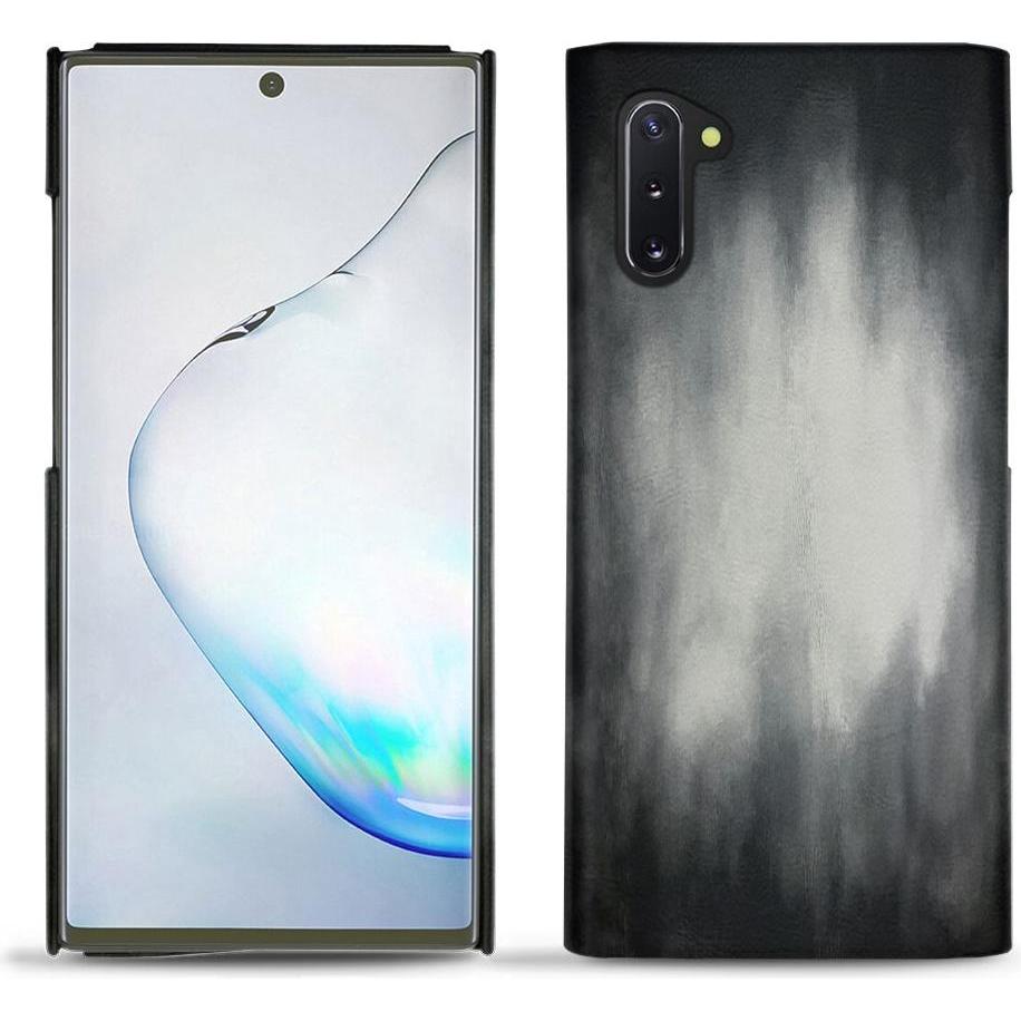 Noreve Lederschutzhülle (Samsung Galaxy Note 10), Smartphone Hülle, Grau