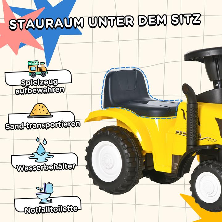 Immagine prodotto Homcom Auto a scorrimento con rimorchio e accessori