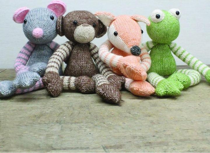 Actual product image Hardicraft Tinus Frog - Knitting set