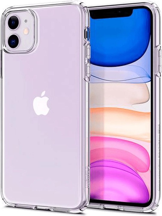 Actual product image Spigen liquid crystal (Apple iPhone 11)