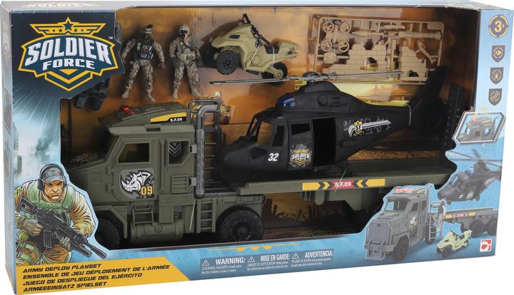 Actual product image Chap Mei Soldier Force Army Deploy Playset