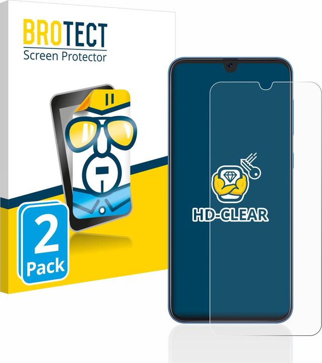 Actual product image BROTECT Screen Protector Clear (2 Piece, Samsung Galaxy A50)
