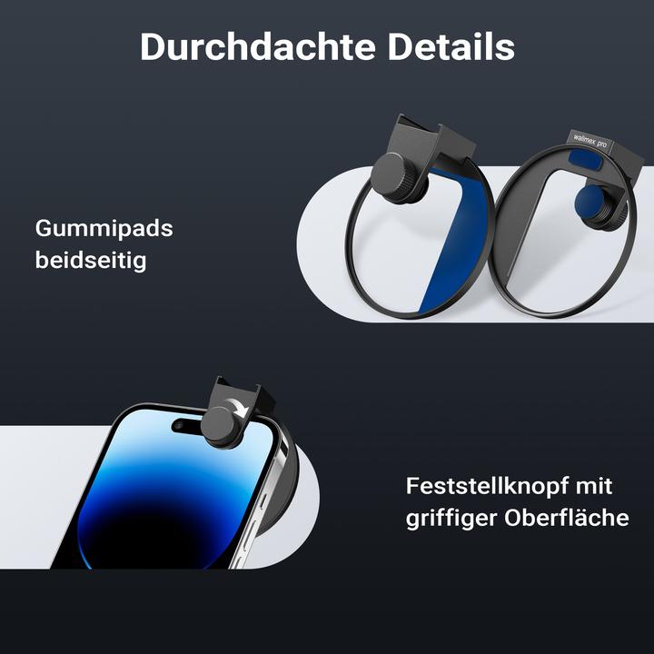 Produktbild Walimex pro Filterhalter 67 mm Polfilter CPL Handykamera Cold Shoe Fotografie (67 mm, Polarisationsfilter)